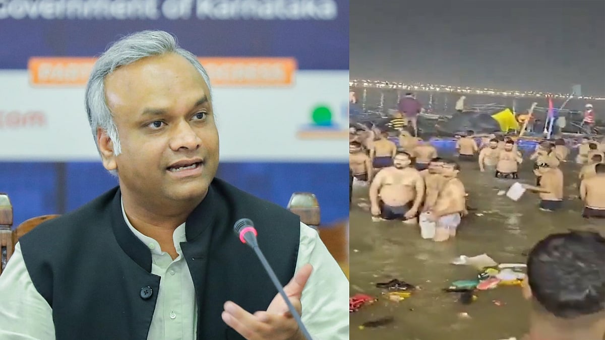 Maha Kumbh: 'ಉತ್ತರ ಪ್ರದೇಶದ ಶೇ.12 ರಷ್ಟು ರೋಗಗಳಿಗೆ ಕಲುಷಿತ ಗಂಗಾ ನದಿ ನೀರು ಕಾರಣವಂತೆ'- Priyank Kharge