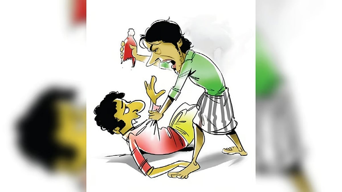ಕುಡಿಯಲು ಹಣ ಕೊಡಲಿಲ್ಲವೆಂದು ತಂದೆಯ ತಲೆ ಒಡೆದು ಕೊಂದ ಮಗ!