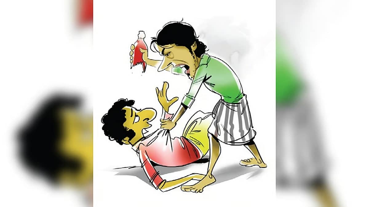 ಕುಡಿಯಲು ಹಣ ಕೊಡಲಿಲ್ಲವೆಂದು ತಂದೆಯ ತಲೆ ಒಡೆದು ಕೊಂದ ಮಗ!