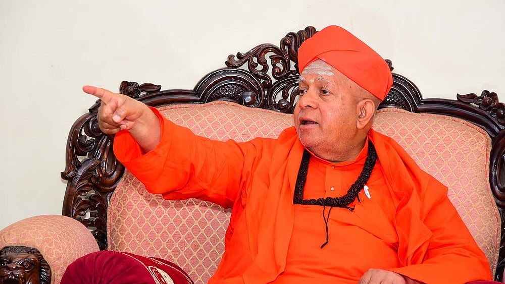 ಮೈಸೂರು ರಾಜಮನೆತನದ ಮೇಲಿನ ಪ್ರಕರಣಗಳನ್ನು ಹಿಂತೆಗೆದುಕೊಳ್ಳಿ: ರಾಜ್ಯ ಸರ್ಕಾರಕ್ಕೆ ಶಿವಮೂರ್ತಿ ಶ್ರೀ ಸಲಹೆ