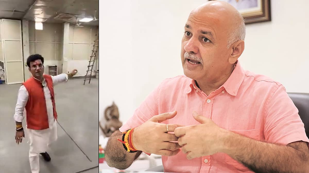 Video: ಎಸಿ, ಟಿವಿ, ಸ್ಪೀಕರ್, ಕುರ್ಚಿ ಕಳವು?; Manish Sisodia ವಿರುದ್ಧ BJP ಶಾಸಕ ಆರೋಪ!