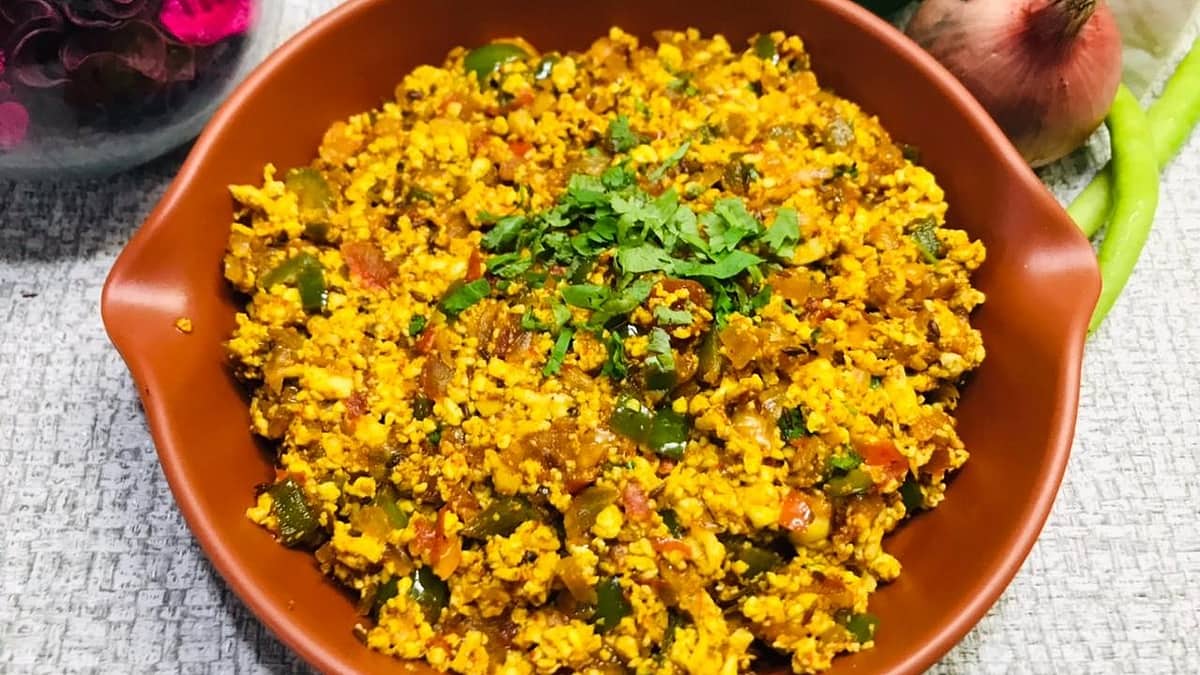 ಪನ್ನೀರ್ ಬುರ್ಜಿ- Paneer bhurji recipe in Kannada