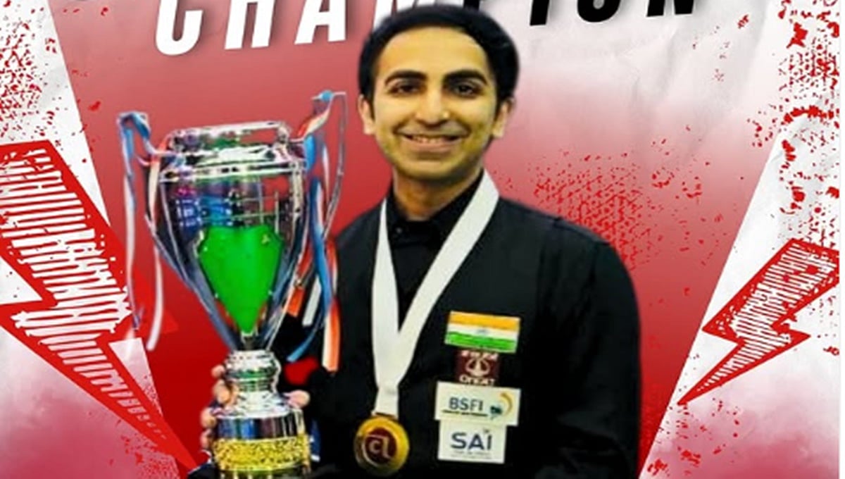14ನೇ ಏಷ್ಯನ್ ಸ್ನೂಕರ್ ಚಾಂಪಿಯನ್ ಶಿಪ್: ಪಂಕಜ್ ಅಡ್ವಾಣಿ ಮುಡಿಗೆ!