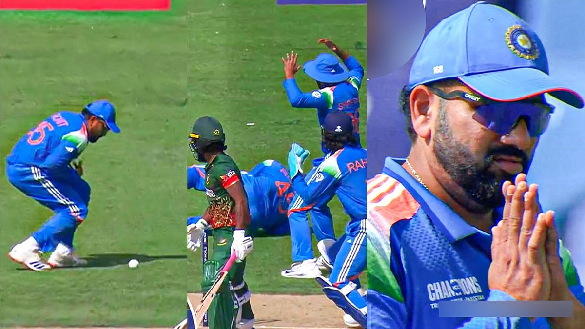 ICC Champions Trophy 2025: ಮೈದಾನದಲ್ಲೇ Axar Patel ಗೆ ಕೈ ಮುಗಿದು ಕ್ಷಮೆ ಕೇಳಿದ Rohit Sharma!