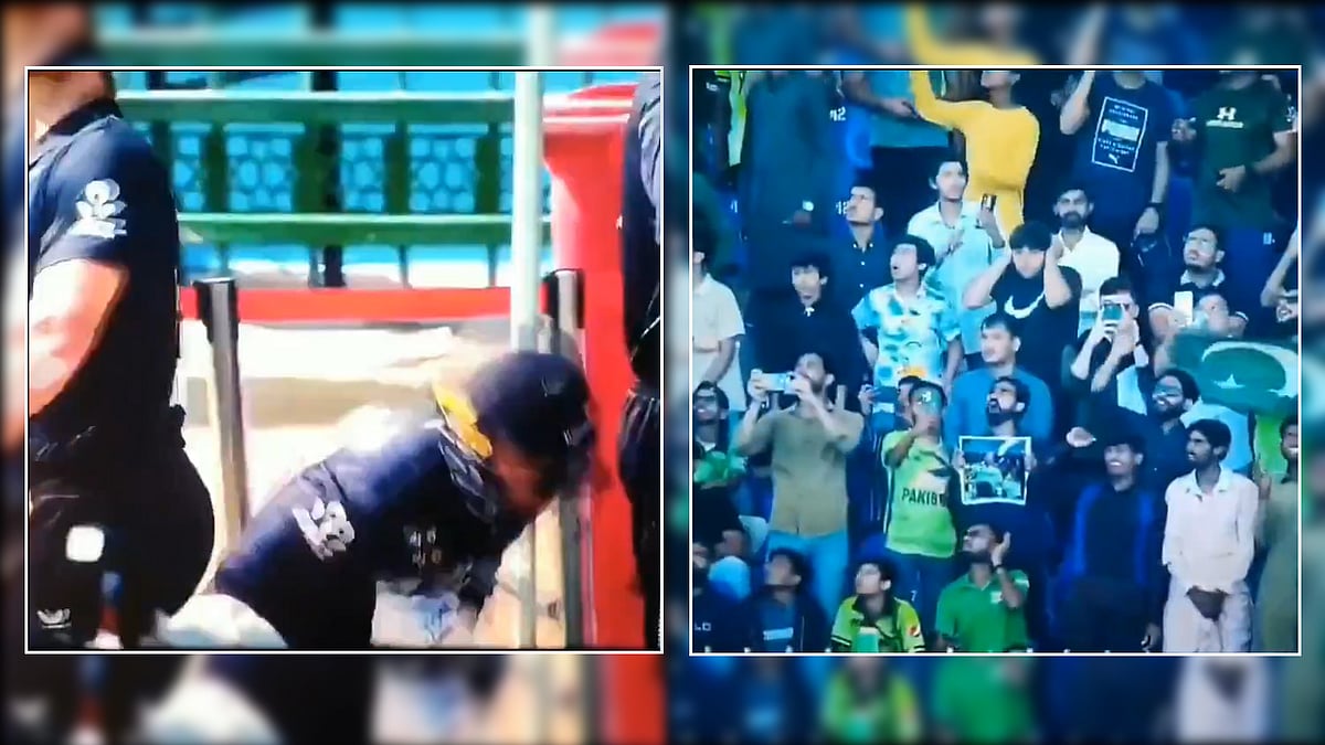 ICC Champions Trophy 2025: 'ಏನಾದ್ರೂ ಬಿತ್ತೇನೋ ನೋಡ್ರೋ'; ಪಾಕ್ ಫೈಟರ್ ಜೆಟ್ ಗೆ ಬೆಚ್ಚಿ ಬಿದ್ದ ನ್ಯೂಜಿಲೆಂಡ್ ಆಟಗಾರರು! Video Viral