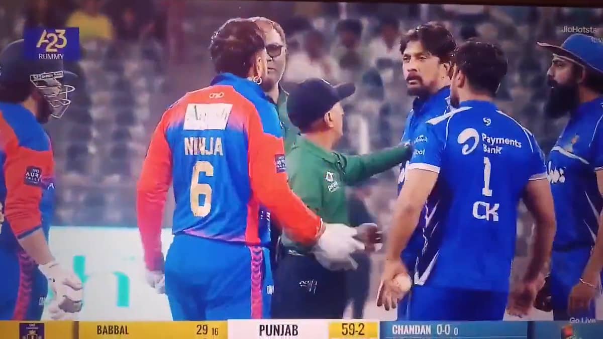 CCL 2025: ಕರ್ನಾಟಕ ಬುಲ್ಡೋಜರ್ಸ್-ಪಂಜಾಬ್ ಆಟಗಾರರ ನಡುವೆ ಮೈದಾನದಲ್ಲೇ ಜಗಳ! ಕಿಚ್ಚಾ ಸುದೀಪ್ ಫುಲ್ ಗರಂ, ಆಗಿದ್ದೇನು? Video