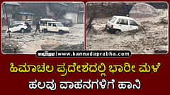 Watch | ಹಿಮಾಚಲ ಪ್ರದೇಶ: ಭಾರೀ ಮಳೆ; ಹಠಾತ್ ಪ್ರವಾಹ, ಹಲವು ವಾಹನಗಳಿಗೆ ಹಾನಿ