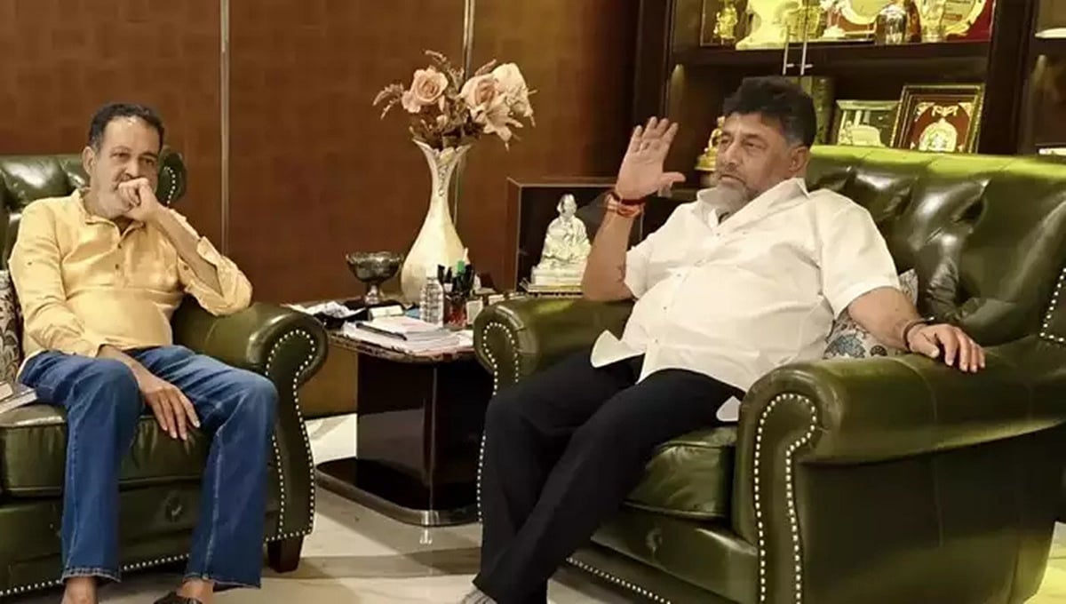 ಬೆಂಗಳೂರು: ಡಿ.ಕೆ ಶಿವಕುಮಾರ್ ಭೇಟಿಯಾದ ಉದ್ಯಮಿ ಮೋಹನ್ ದಾಸ್ ಪೈ; ಅಚ್ಚರಿಯ ಹೇಳಿಕೆ!