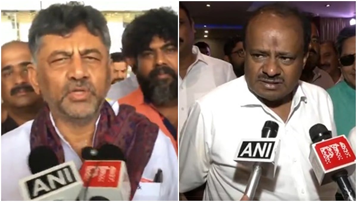 ಬಿಡದಿ ಟೌನ್ಶಿಪ್ ಕದನ: HDK ಸವಾಲು ಸ್ವೀಕರಿಸಿದ CM; ಬೈರಮಂಗಲ ಬೇಡ, ವಿಧಾನಸೌಧಕ್ಕೆ ಬನ್ನಿ- ಡಿಕೆಶಿ ಪಂಥಾಹ್ವಾನ!