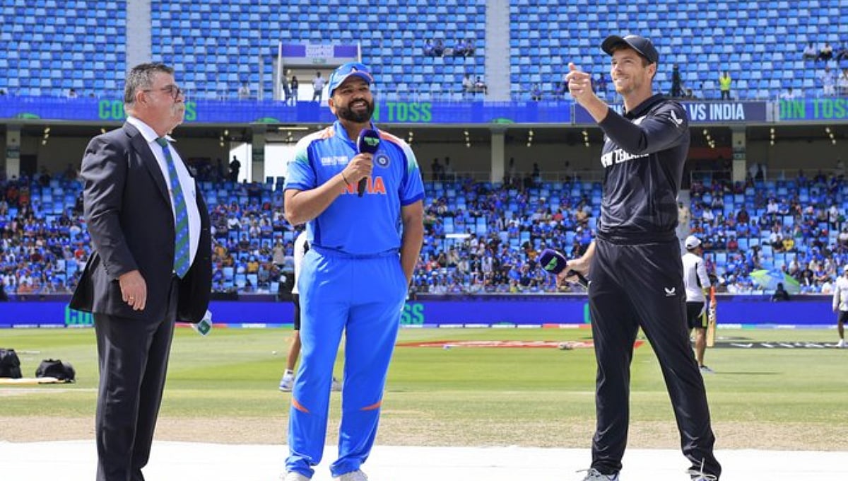 Champions Trophy 2025, IND vs NZ: ಟಾಸ್ ಗೆದ್ದು ನ್ಯೂಜಿಲೆಂಡ್ ಬೌಲಿಂಗ್ ಆಯ್ಕೆ; ಭಾರತ ತಂಡದಲ್ಲಿ ಒಂದು ಬದಲಾವಣೆ!