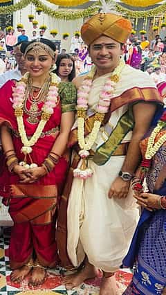ತೇಜಸ್ವಿ ಸೂರ್ಯ weds ಶಿವಶ್ರೀ-Photos