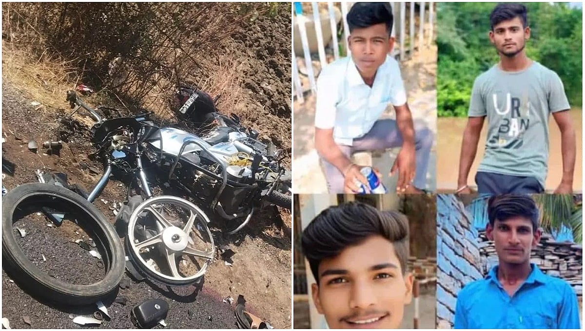 ಕಲಬುರಗಿ: ಎರಡು ಬೈಕ್ ಗಳ ನಡುವೆ ಮುಖಾಮುಖಿ ಡಿಕ್ಕಿ; ನಾಲ್ವರು ಯುವಕರು ಸಾವು