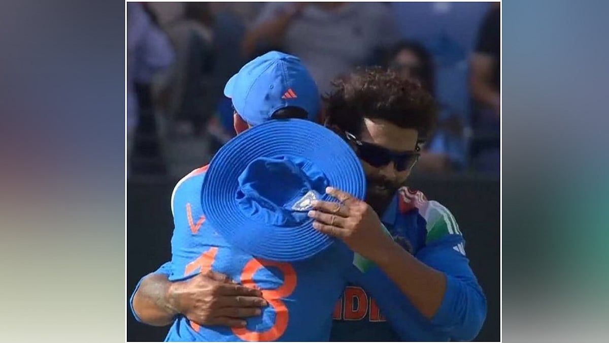 ಏಕದಿನ ಕ್ರಿಕೆಟ್ ಗೆ Ravindra Jadeja ವಿದಾಯ?; ಕೊಹ್ಲಿ-ಜಡೇಜಾ ಆನ್ ಫೀಲ್ಡ್ ಅಪ್ಪುಗೆ ವಿಡಿಯೋ ವೈರಲ್!