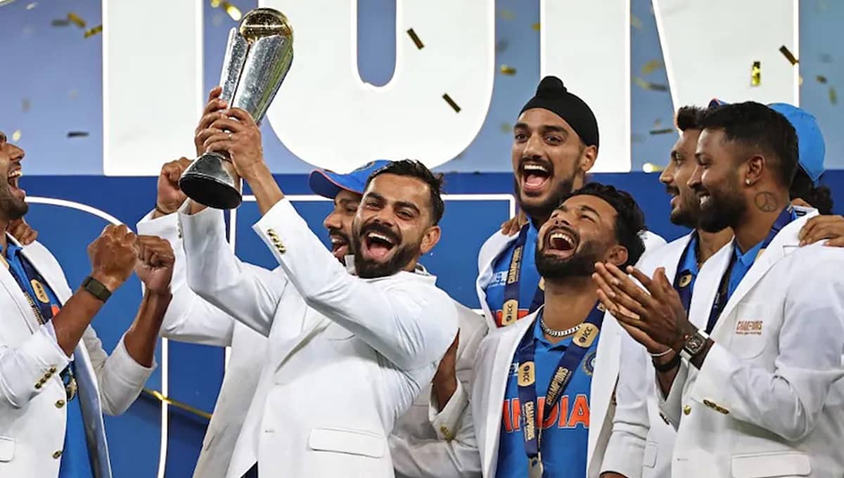 ಚಾಂಪಿಯನ್ಸ್ ಟ್ರೋಫಿ ಪ್ರದಾನ ಸಮಾರಂಭದಲ್ಲಿ PCB ಗೈರು; ವಿವಾದ!