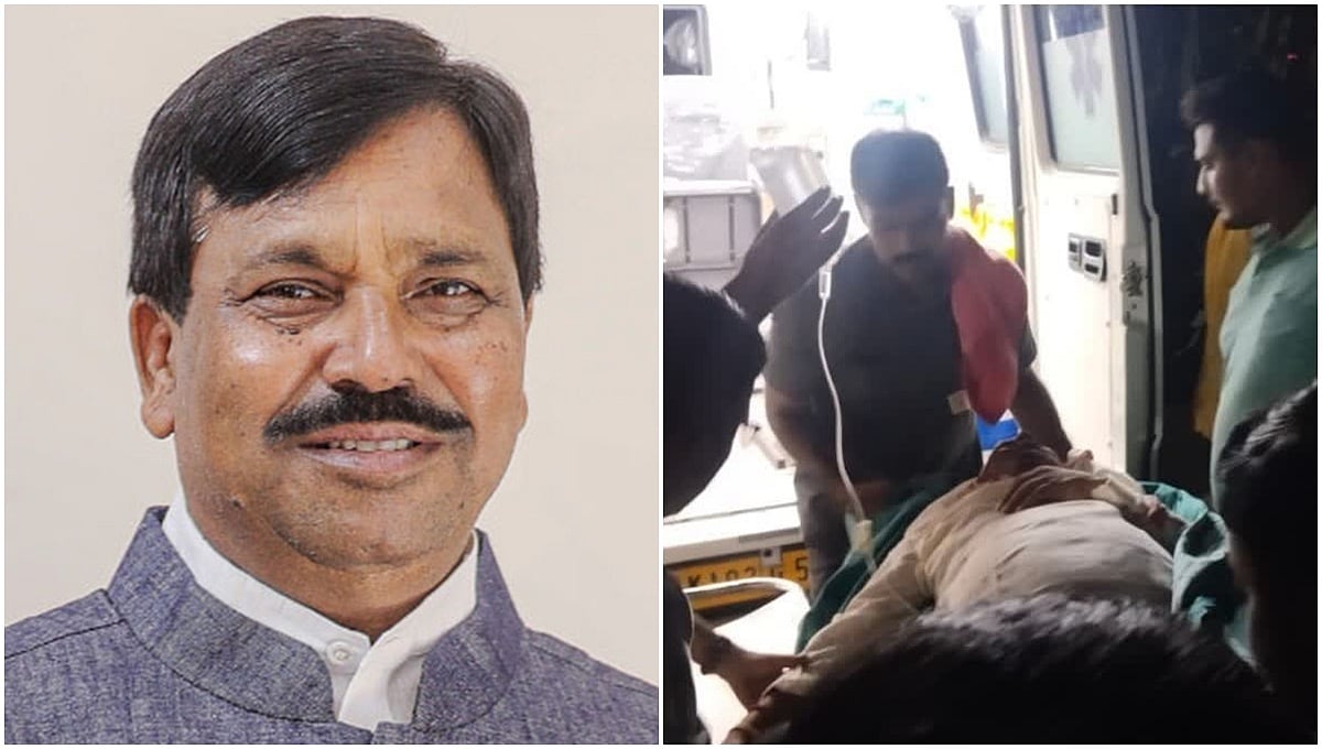 ಮೂತ್ರ ವಿಸರ್ಜನೆಗೆ ಕಾರಿಂದ ಕೆಳಗಿಳಿದ ಉಪ ಸಭಾಪತಿ ರುದ್ರಪ್ಪ ಲಮಾಣಿಗೆ ಬೈಕ್ ಡಿಕ್ಕಿ, ಗಂಭೀರ ಗಾಯ