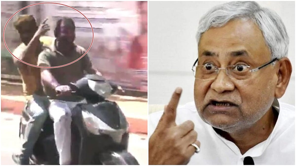 ಸಿಎಂ ನಿತೀಶ್ ನಿವಾಸದ ಎದುರು "ಪಲ್ಟು ಅಂಕಲ್ ಎಲ್ಲಿ"? ಎಂದು ಕಿರುಚಿದ ಲಾಲು ಪುತ್ರ Tej Pratap Yadav; 4,000 ರೂ ದಂಡ!