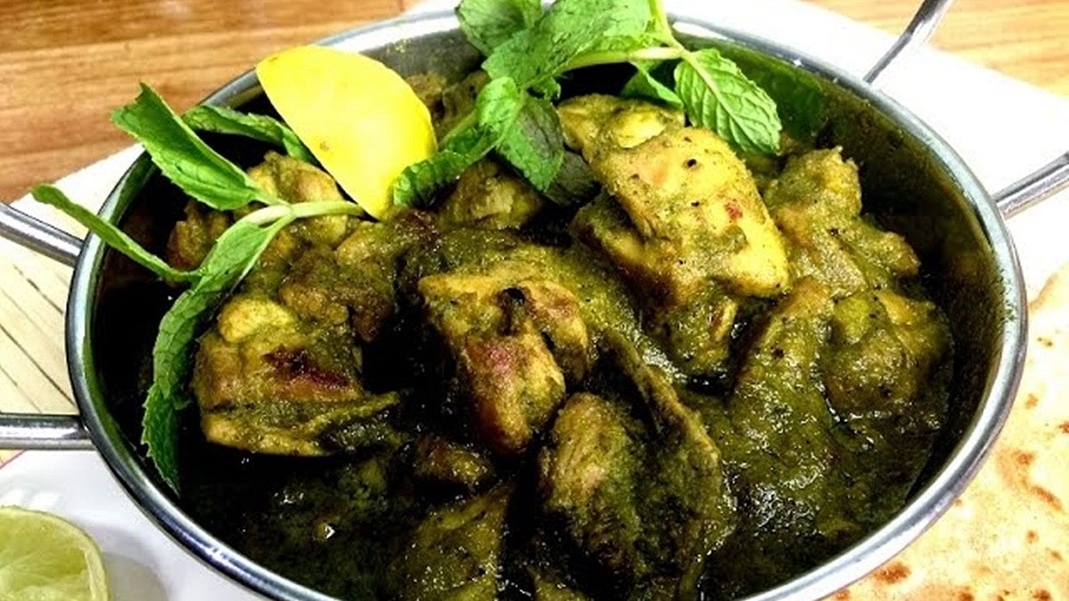 ಪುದೀನ ಚಿಕನ್- Pudina chicken recipe in Kannada