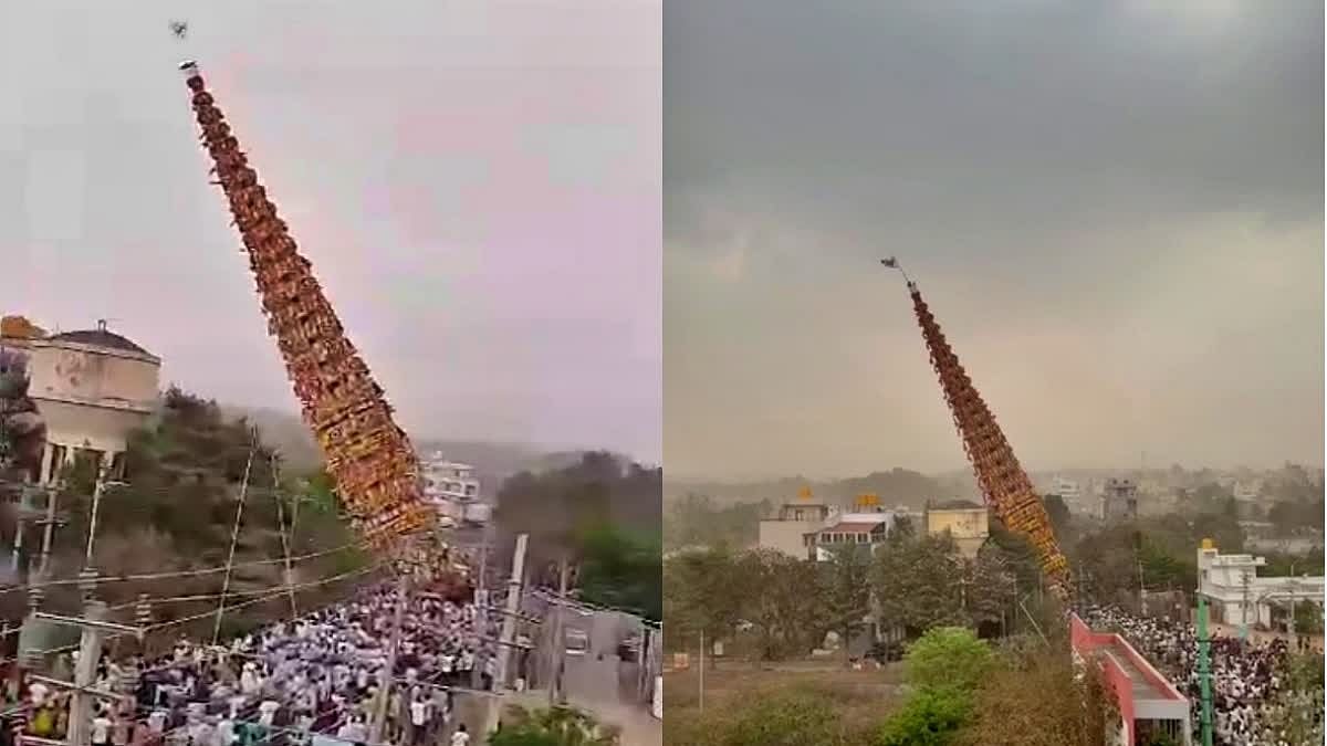 ಆನೇಕಲ್: ಉರುಳಿಬಿದ್ದ ಮದ್ದೂರಮ್ಮ ಜಾತ್ರೆಯ ತೇರು; ಓರ್ವ ಸಾವು, ಹಲವರಿಗೆ ಗಾಯ!
