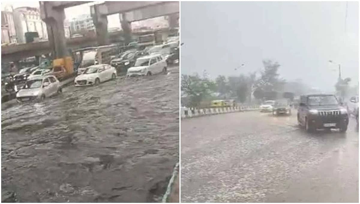 ರಣಬಿಸಿಲಿಗೆ ಬೆಂಡಾಗಿದ್ದ ಕರುನಾಡಿಗೆ ತಂಪೆರೆದ ವರುಣ: ಬೆಂಗಳೂರಿನಲ್ಲಿ ಆಲಿಕಲ್ಲು ಸಹಿತ ಧಾರಾಕಾರ ಮಳೆ, ಸವಾರರ ಪರದಾಟ!