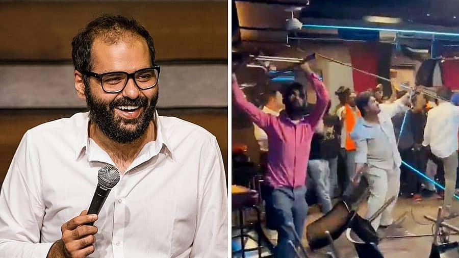 DCM ಏಕನಾಥ್ ಶಿಂಧೆ ಕುರಿತು ಆಕ್ಷೇಪಾರ್ಹ ಹೇಳಿಕೆ: ಕಾಮಿಡಿಯನ್ ಕುನಾಲ್ ಕಾಮ್ರಾ, 40 ಶಿವಸೇನೆ ಕಾರ್ಯಕರ್ತರ ವಿರುದ್ಧ FIR ದಾಖಲು