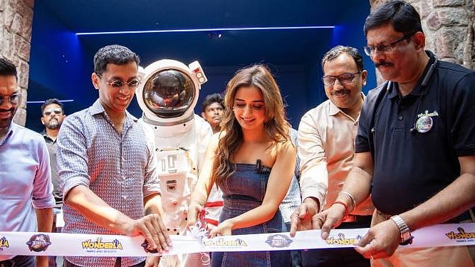 ಬೆಂಗಳೂರು: ದೇಶದ ಅತಿ ದೊಡ್ಡ ಎಲ್ ಇಡಿ ಆಧಾರಿತ ಸ್ಪೇಸ್ ಥಿಯೇಟರ್ ಅನಾವರಣ!
