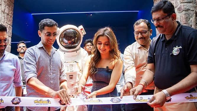 ಬೆಂಗಳೂರು: ದೇಶದ ಅತಿ ದೊಡ್ಡ ಎಲ್ ಇಡಿ ಆಧಾರಿತ ಸ್ಪೇಸ್ ಥಿಯೇಟರ್ ಅನಾವರಣ!