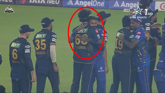 IPL 2025: ಸ್ಲೆಡ್ಜ್ ಮಾಡಿದ ಆಟಗಾರನನ್ನೇ ತಬ್ಬಿ ಶ್ಲಾಘಿಸಿದ Hardik Pandya; ತನ್ನದೇ ವರ್ತನೆಗೆ ಮುಜುಗರಕ್ಕೀಡಾದ Sai Kishore, Video