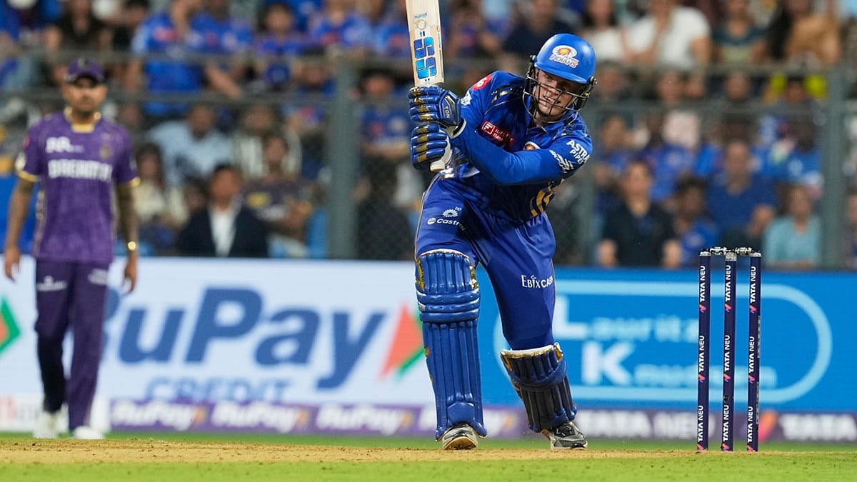 IPL 2025: ಹಾಲಿ ಚಾಂಪಿಯನ್ KKR ಗೆ ಮುಖಭಂಗ; ತವರಿನಲ್ಲಿ Mumbai ತಂಡಕ್ಕೆ 8 ವಿಕೆಟ್ ರೋಚಕ ಜಯ!