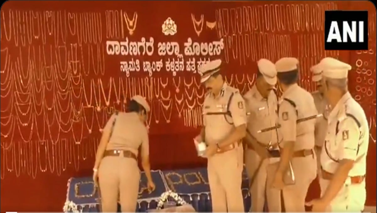 ದಾವಣಗೆರೆ: ನ್ಯಾಮತಿ ಬ್ಯಾಂಕ್ ಕನ್ನ ಪ್ರಕರಣ; ಆರು ಮಂದಿ ಬಂಧನ, 13 ಕೋಟಿ ರೂ ಮೌಲ್ಯದ 17 ಕೆಜಿ ಚಿನ್ನ ವಶ!
