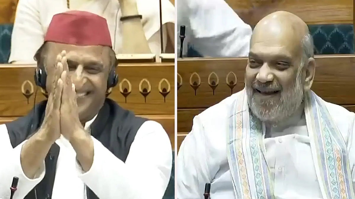 "ಬಿಜೆಪಿ ರಾಷ್ಟ್ರಾಧ್ಯಕ್ಷರ ನೇಮಕ ಆಗ್ತಿಲ್ಲ, ಕೆಟ್ಟ ಹಿಂದೂ ಯಾರೆಂಬ ಆಂತರಿಕ ಕಲಹವೇ?": ಅಮಿತ್ ಶಾ ಉತ್ತರಕ್ಕೆ ಕೈಮುಗಿದು ಮಂಕಾದ ಅಖಿಲೇಶ್! Video
