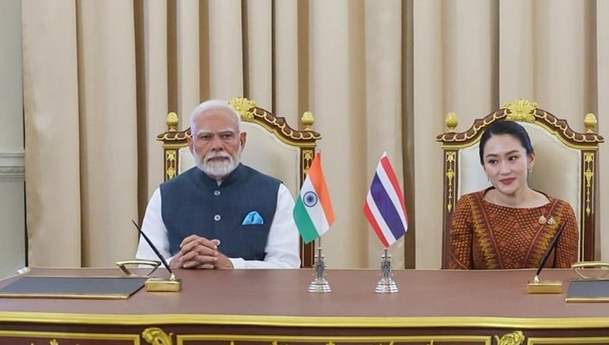 BIMSTEC ಶೃಂಗಸಭೆಗೂ ಮುನ್ನ ಥಾಯ್ ಪ್ರಧಾನಿ ಜತೆ ಪ್ರಧಾನಿ ಮೋದಿ ಮಾತುಕತೆ