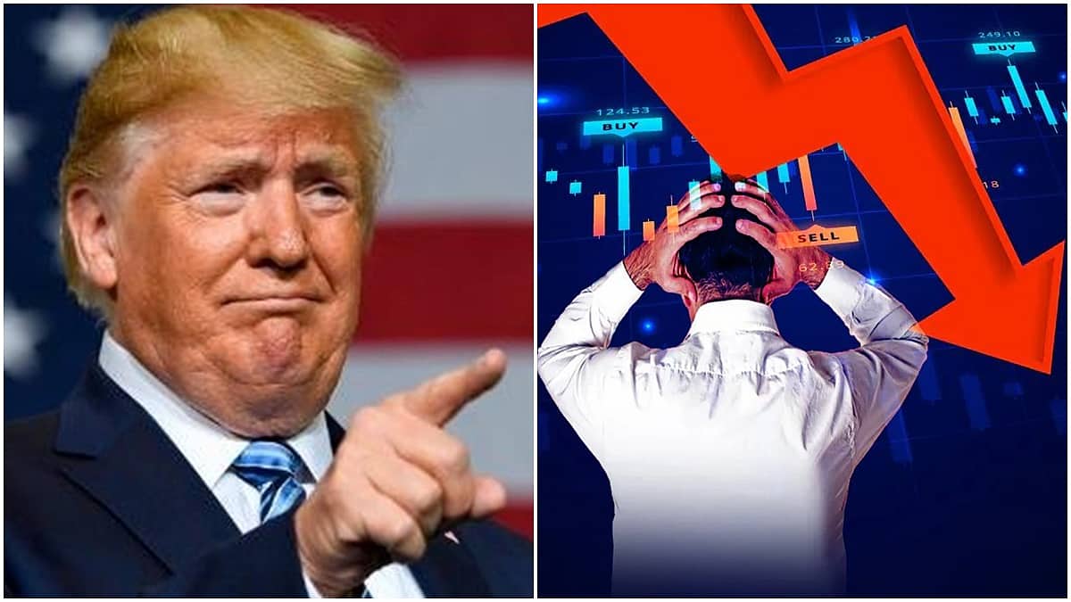 Trump ಹುಚ್ಚಾಟಕ್ಕೆ 10 ಸೆಕೆಂಡ್ ಗಳಲ್ಲಿ 20 ಲಕ್ಷ ಕೋಟಿ ರೂ ಉಡೀಸ್! ಭಾರತೀಯ ಮಾರುಕಟ್ಟೆಯಲ್ಲಿ ಕಂಡರಿಯದ ನಷ್ಟ!