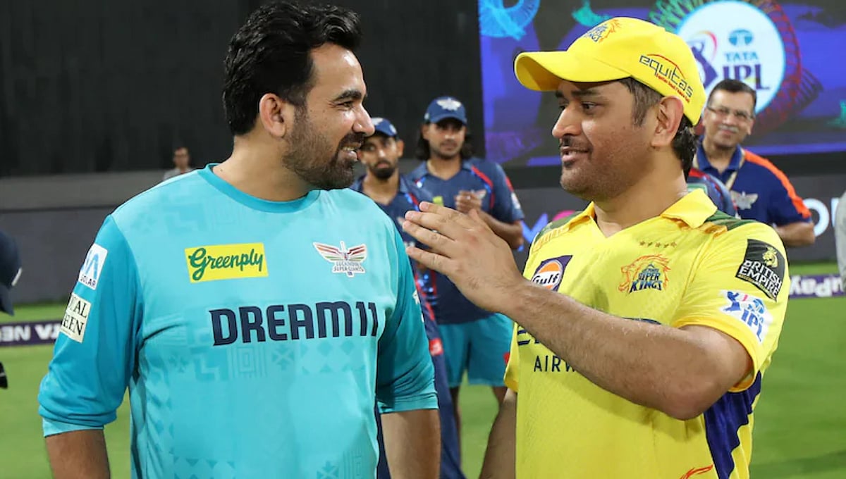CSK ಮುಖ್ಯ ಕೋಚ್ ಜಹೀರ್ ಖಾನ್ ಕುರಿತು ಧೋನಿ ನೀಡಿದ್ದ 'ಸಚಿನ್ ತೆಂಡೂಲ್ಕರ್' ಹೇಳಿಕೆ ಮತ್ತೆ ಮುನ್ನೆಲೆಗೆ!