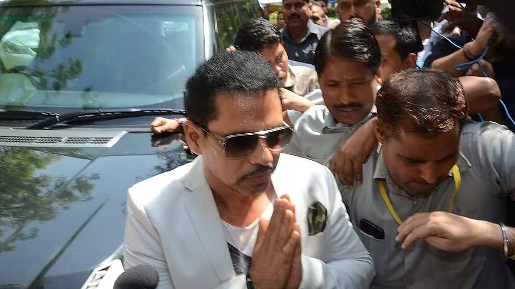 ಹರಿಯಾಣ ಭೂ ವ್ಯವಹಾರ ಕೇಸು: ED ಮುಂದೆ ವಿಚಾರಣೆಗೆ ರಾಬರ್ಟ್ ವಾದ್ರಾ ಹಾಜರು
