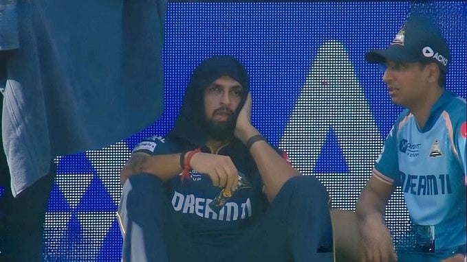 IPL ಟೂರ್ನಿಗೂ ಬಿಸಿಲಾಘಾತ: ಮೈದಾನದಲ್ಲೇ ಕುಸಿದ GT ವೇಗಿ Ishant Sharma!