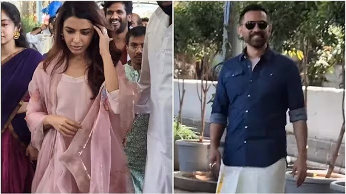 ತಿರುಪತಿ ತಿಮ್ಮಪ್ಪನ ಸನ್ನಿಧಿಯಲ್ಲಿ ನಿರ್ದೇಶಕ ರಾಜ್ ನಿಡಿಮೋರು ಜೊತೆ ನಟಿ ಸಮಂತಾ ರುತ್ ಪ್ರಭು! ವಿಡಿಯೋ ವೈರಲ್