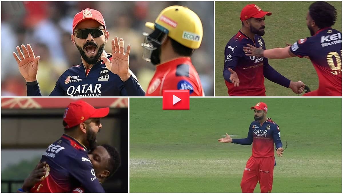 IPL 2025: ಮೈದಾನದಲ್ಲೇ ಕೊಹ್ಲಿ ಉಗ್ರಾವತಾರ; ಪಂಜಾಬ್ ಬ್ಯಾಟರ್ಗಳಿಗೆ ಉರಿಸಿದ Virat Kohli, Video