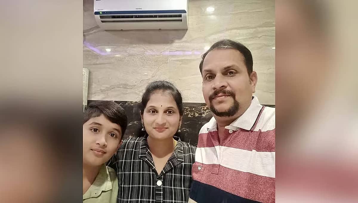 ನಿಮ್ಮೊಂದಿಗೆ ನಾವಿದ್ದೇವೆ: ಭಯೋತ್ಪಾದಕ ದಾಳಿಯಲ್ಲಿ ಮೃತಪಟ್ಟ ಮಂಜುನಾಥ್ ಕುಟುಂಬಕ್ಕೆ ಡಿ.ಕೆ ಶಿವಕುಮಾರ್ ಸಾಂತ್ವನ