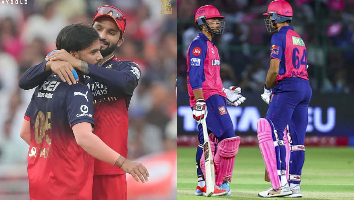 IPL 2025: RR ವಿರುದ್ಧ RCB ಸೆಣಸಾಟ; ತವರಿನಲ್ಲಿ ಪಂದ್ಯ ಗೆಲ್ಲುತ್ತಾ ರಾಯಲ್ ಚಾಲೆಂಜರ್ಸ್ ಬೆಂಗಳೂರು!