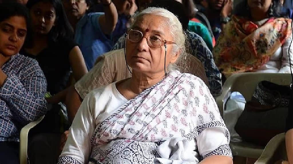 ದೆಹಲಿ ಲೆ.ಗವರ್ನರ್ ವಿ.ಕೆ ಸಕ್ಸೇನಾ ಸಲ್ಲಿಸಿದ್ದ ಮಾನನಷ್ಟ ಮೊಕದ್ದಮೆ ಕೇಸ್: ಮೇಧಾ ಪಾಟ್ಕರ್ ಬಂಧನ
