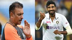 'ಬುಮ್ರಾ ಜೊತೆ ತುಂಬಾ ಜಾಗರೂಕರಾಗಿರಿ': ಇಂಗ್ಲೆಂಡ್ ಟೆಸ್ಟ್ ಪಂದ್ಯಕ್ಕೂ ಮುನ್ನ ಭಾರತಕ್ಕೆ ರವಿಶಾಸ್ತ್ರಿ ಎಚ್ಚರಿಕೆ