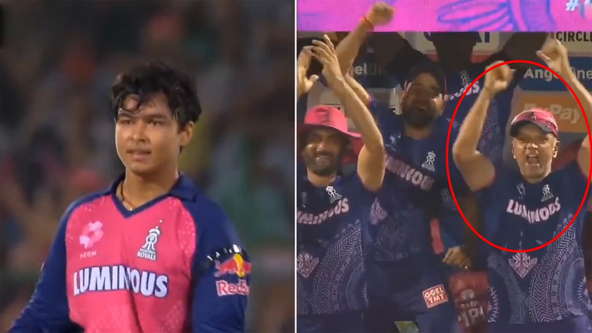 IPL 2025: ಶತಕ ಸಿಡಿಸಿ ಗುರುವಿಗೆ Vaibhav Suryavanshi ಸೆಲ್ಯೂಟ್; ಮುರಿದ ಕಾಲೂ ಲೆಕ್ಕಿಸದೇ ಎದ್ದು ನಿಂತು ಚಪ್ಪಾಳೆ ತಟ್ಟಿದ Rahul Dravid