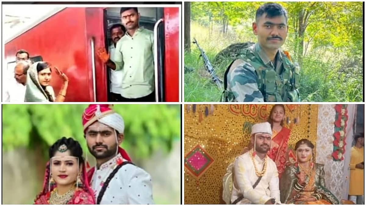 ದೇಶ ರಕ್ಷಣೆಗಾಗಿ ನನ್ನ ಸಿಂಧೂರ ಕಳಿಸುತ್ತಿದ್ದೇನೆ: ಮದುವೆಯಾದ ಎರಡೇ ದಿನಕ್ಕೆ ಗಡಿಗೆ ತೆರಳಿದ ಸೈನಿಕ; ಹೆಮ್ಮೆಯಿಂದ ಕಳಿಸಿಕೊಟ್ಟ ಪತ್ನಿ!