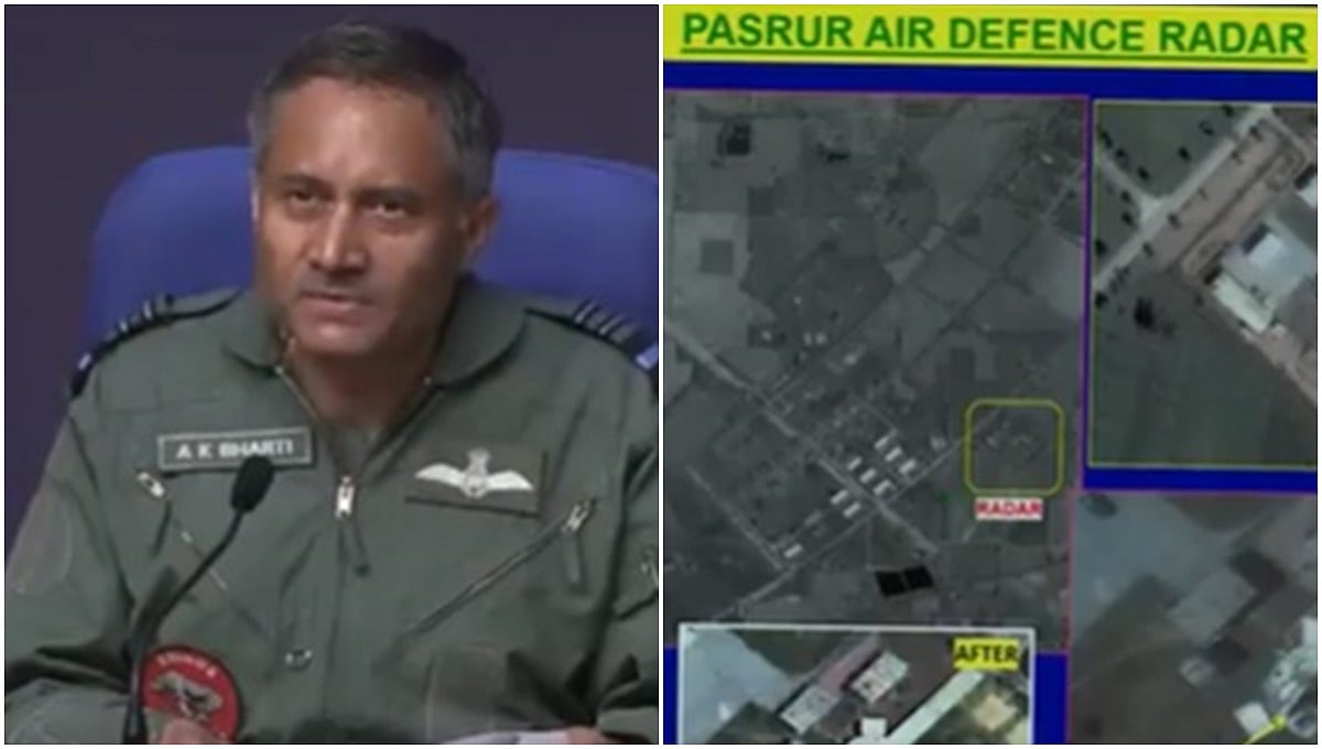 Operation Sindoor: ಪಾಕಿಸ್ತಾನದ 8 ವಾಯು ನೆಲೆಗಳು ಧ್ವಂಸ ! Video ಸಾಕ್ಷಿ ಸಮೇತ ಮಾಹಿತಿ ನೀಡಿದ ಏರ್ ಮಾರ್ಷಲ್ ಎಕೆ ಭಾರ್ತಿ