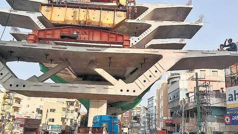 ಈಜಿಪುರ ಮೇಲ್ಸೇತುವೆ ಕಾಮಗಾರಿ ವೇಗವಾಗಿ ಸಾಗುತ್ತಿದೆ, ಶೇ.50 ರಷ್ಟು ಕೆಲಸ ಪೂರ್ಣ: ಸಚಿವ ರಾಮಲಿಂಗಾ ರೆಡ್ಡಿ