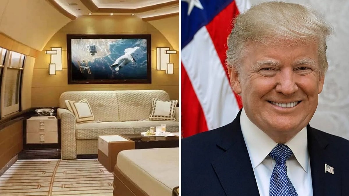 ಹಾರುವ ಅರಮನೆ: ಕತಾರ್ ರಾಜಮನೆತನದಿಂದ Trump ಗೆ 400 ಮಿಲಿಯನ್ ಡಾಲರ್ ಮೌಲ್ಯದ Boeing 747-8 ಉಡುಗೊರೆ: Air Force One ಬದಲಿಗೆ ಬಳಕೆ!