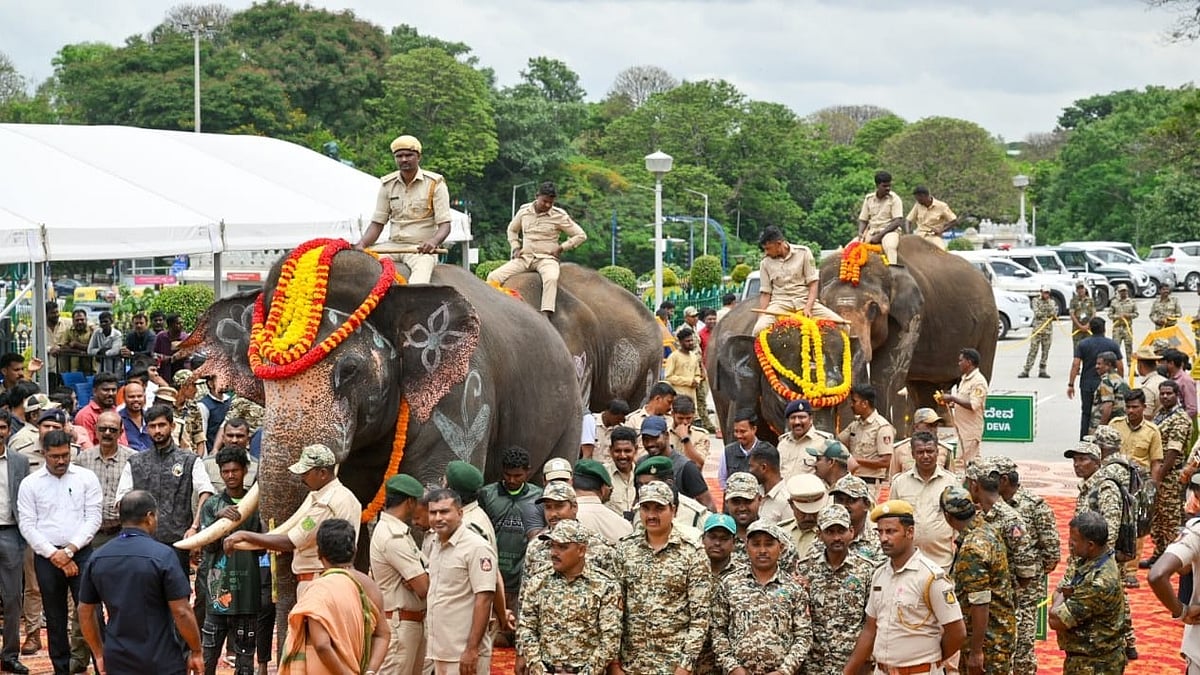 ರಾಜ್ಯದ 4 ಕುಮ್ಕಿ ಆನೆಗಳನ್ನು ಆಂಧ್ರಪ್ರದೇಶಕ್ಕೆ ಹಸ್ತಾಂತರಿಸಿದ ಸಿಎಂ ಸಿದ್ದರಾಮಯ್ಯ