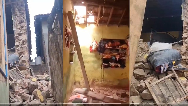 Belagavi: ಭಾರಿ ಮಳೆಗೆ ಗೋಡೆ ಕುಸಿದು 3 ವರ್ಷದ ಬಾಲಕಿ ಸಾವು; Video