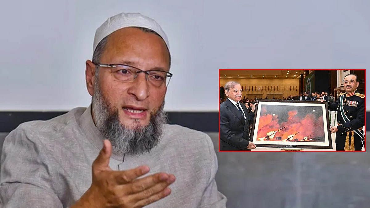 'ಇಂತಹ ಬೇವಕೂಫ್ ಜೋಕರ್ ಗಳು ಭಾರತದೊಂದಿಗೆ ಯುದ್ಧ ಮಾಡ್ತಾರಂತೆ.. ಹೇಗಿದೆ ನೋಡಿ'?: Kuwaitನಲ್ಲಿ Asaduddin Owaisi; ಪಾಕಿಸ್ತಾನ ಫುಲ್ ರೋಸ್ಟ್!