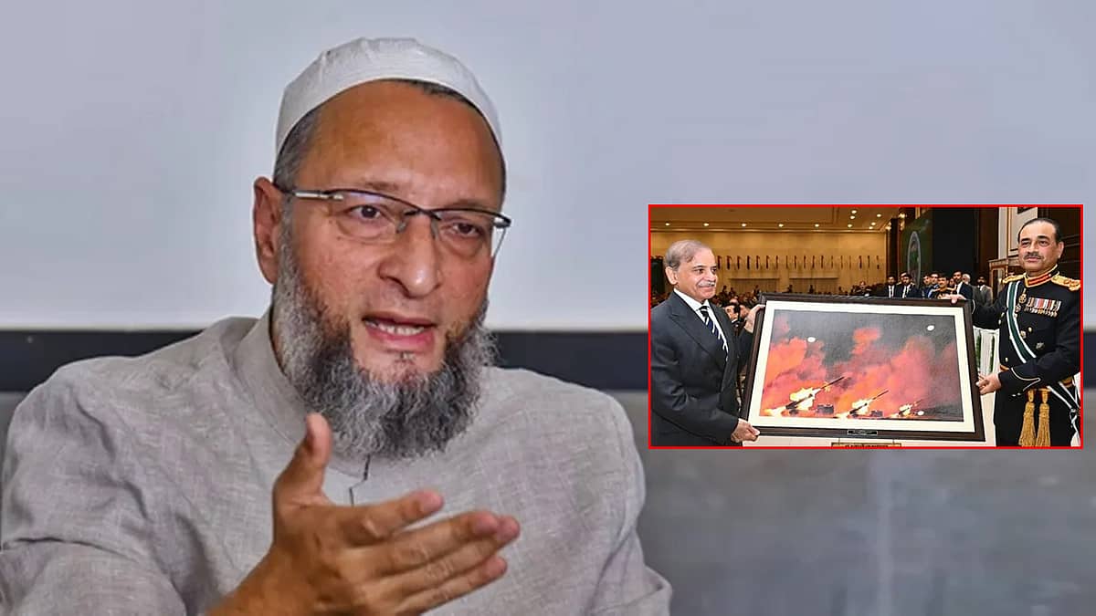 'ಇಂತಹ ಬೇವಕೂಫ್ ಜೋಕರ್ ಗಳು ಭಾರತದೊಂದಿಗೆ ಯುದ್ಧ ಮಾಡ್ತಾರಂತೆ.. ಹೇಗಿದೆ ನೋಡಿ'?: Kuwaitನಲ್ಲಿ Asaduddin Owaisi; ಪಾಕಿಸ್ತಾನ ಫುಲ್ ರೋಸ್ಟ್!
